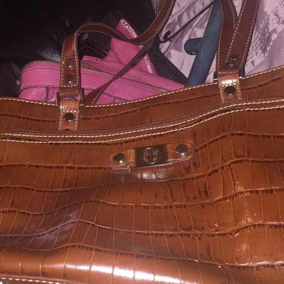 Gianni Bernini handbag brown - Picture 3 of 3